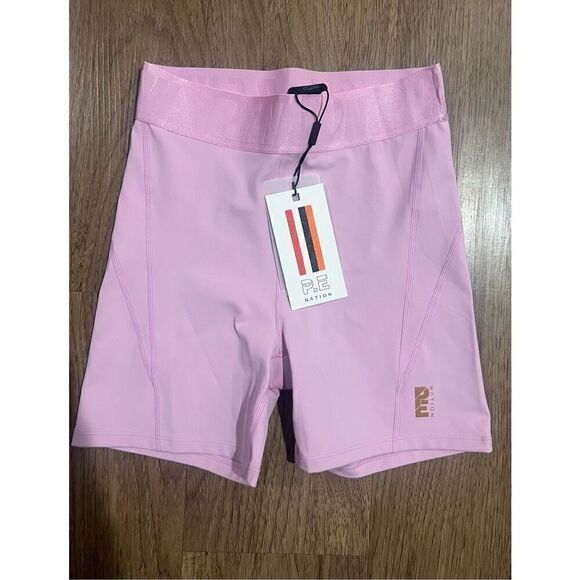 P.E Nation Backcheck Short in Recycled Polyester Color :Pink Lavender Size S NWT - Picture 5 of 9